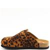 HEAVENLY FEET WOMENS SHOE - BLACK TAN LEOPARD